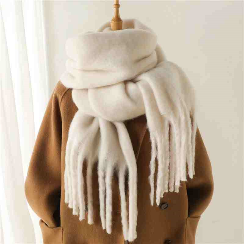 Winter Scarves Cashmere Keep Warm