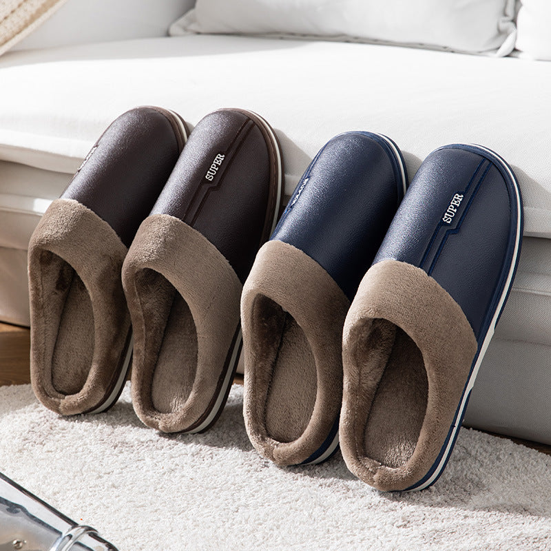 Winter Oversized Cotton Slippers