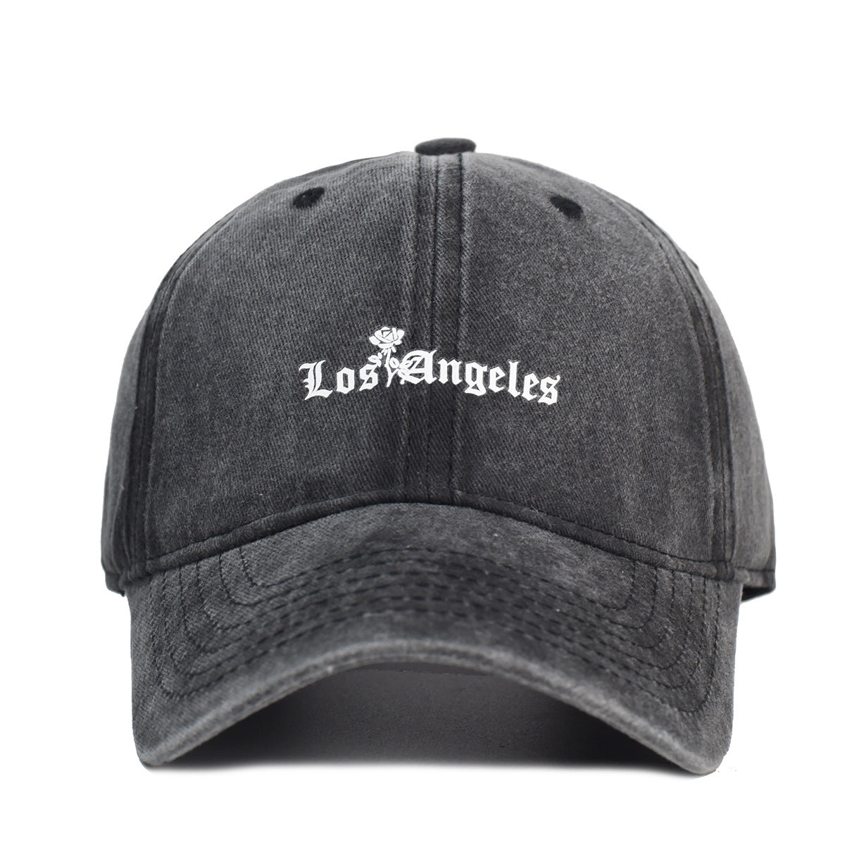 Washed Cotton Printed Cap