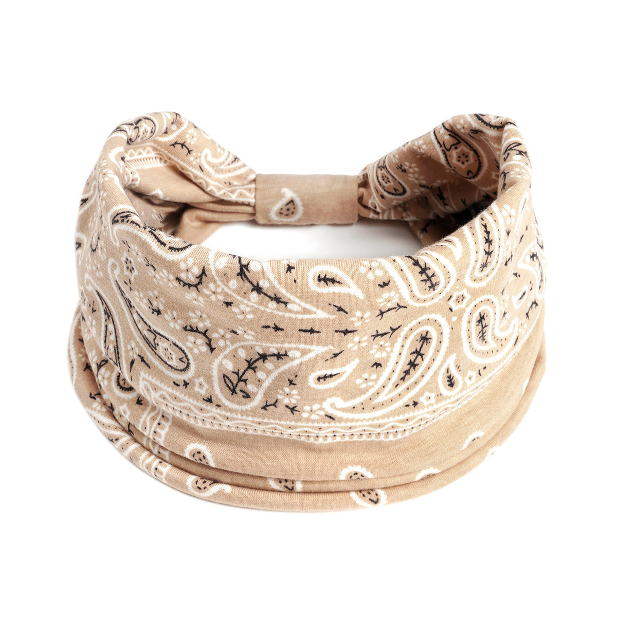 Retro Cashew Perris Pattern Wide Headband