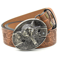 Engraving Smooth Buckle Knife Embossing Belt