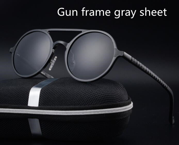 Retro Aluminum Magnesium Sunglasses