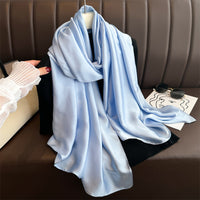 Pure Color Simple Long Scarves