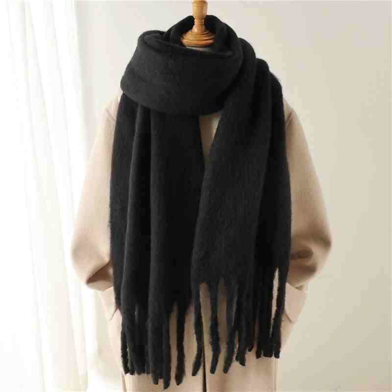 Winter Scarves Cashmere Keep Warm
