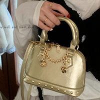 Champagne-gold Shell Bag
