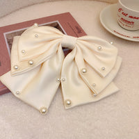 Luxury Star Point Pearl Bow Headdress