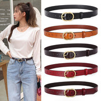 Leather Belt Wide And Simple