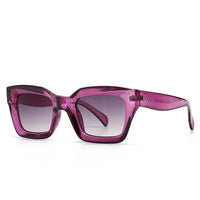 Net Red Model Square Sunglasses