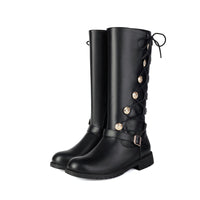 High-top Leather Boots