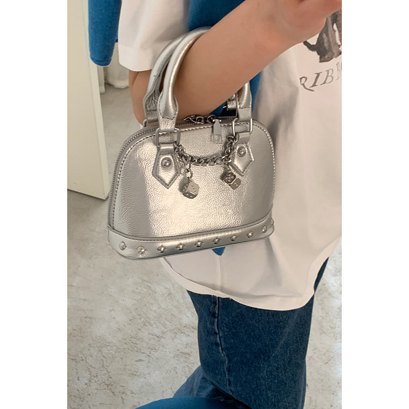 Champagne-gold Shell Bag