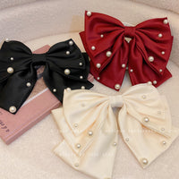Luxury Star Point Pearl Bow Headdress