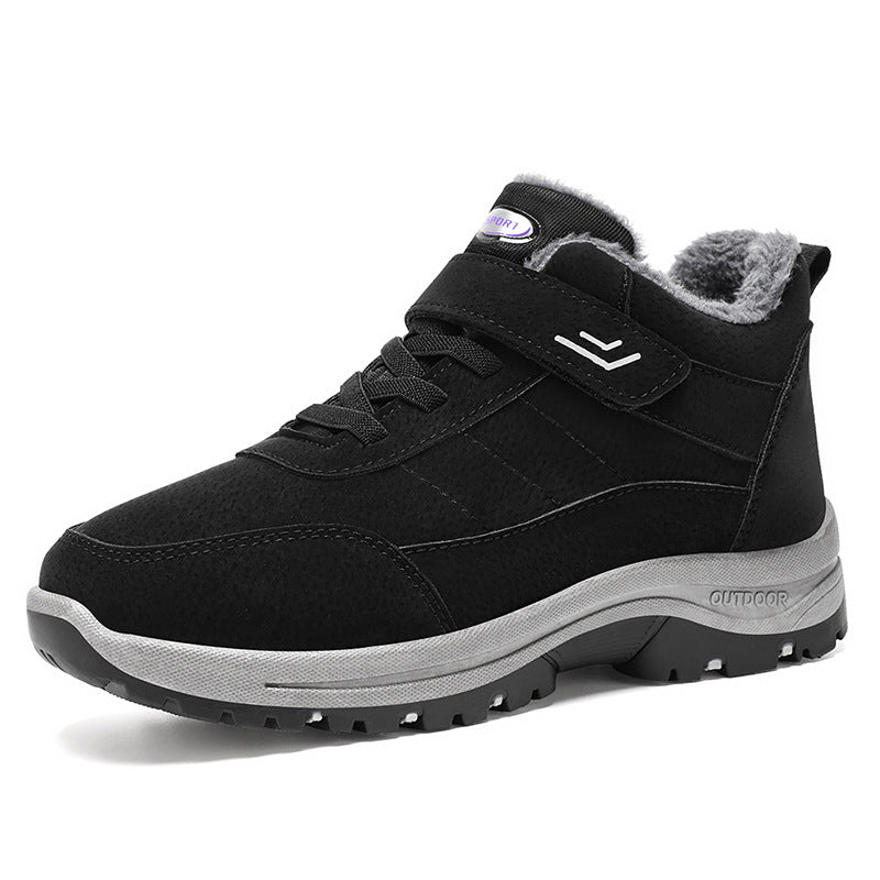 High-Top Fleece-Lined Snow Boots