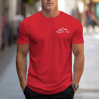 Printed Crew Neck Short Sleeve