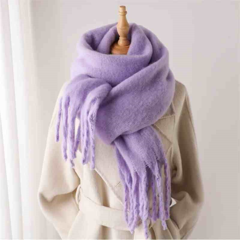 Winter Scarves Cashmere Keep Warm