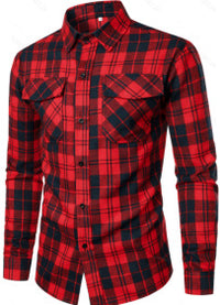 Stylish Long-Sleeve Lapel Shirt