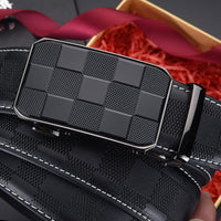 Automatic Leather Buckle Belt