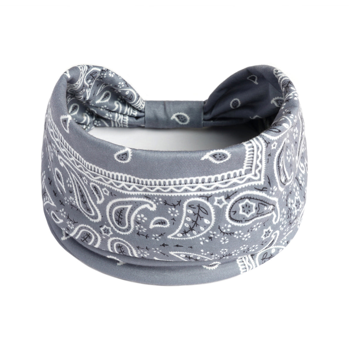 Retro Cashew Perris Pattern Wide Headband