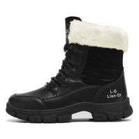 New Fleece-Lined Fashionable British-Style Boots