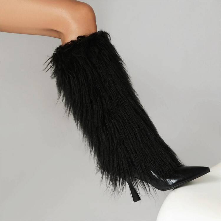 Pointed Toes Fashionable, Minimalist Long Boots
