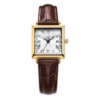 Watch With A Retro-style Small Square Face