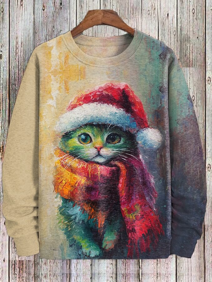 Versatile Relaxed-fit Crewneck Pullover