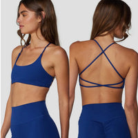 Second-Skin Stretch Yoga Bra Top