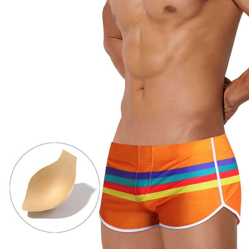 Striped Minimalist-style Boxer