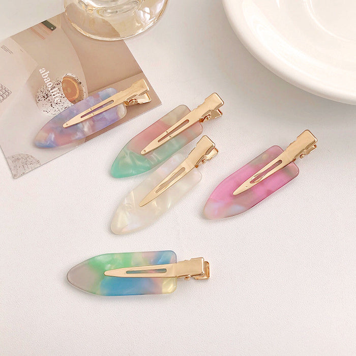 Fashion Simple Gradient Color Hair Clip