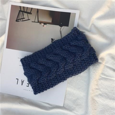 Cute Girly Knitted Wool Headband Hair Accessories