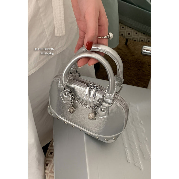 Champagne-gold Shell Bag