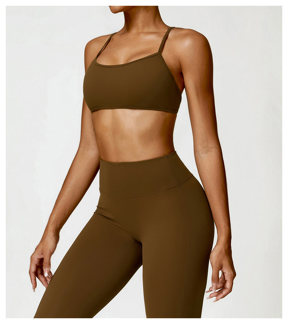 Brushed Performance Yoga Bra Top