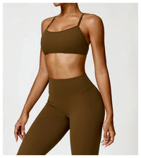 Brushed Performance Yoga Bra Top