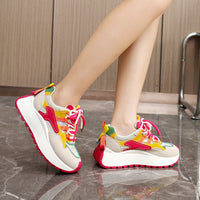 Summer & Autumn Color-Block Sneakers