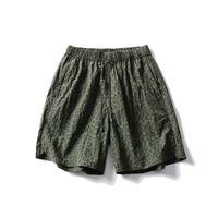 Summer Loose Leopard Print Shorts