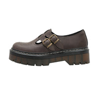 College-style Carved Brogue Shoes