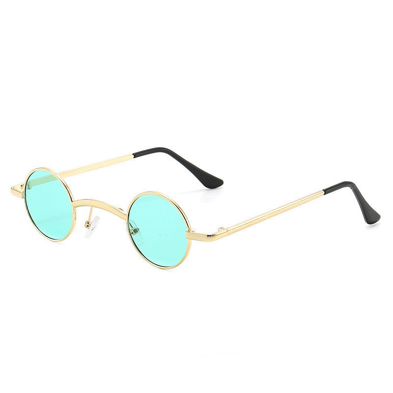 Fashion Retro Small Round Frame Sunglasses