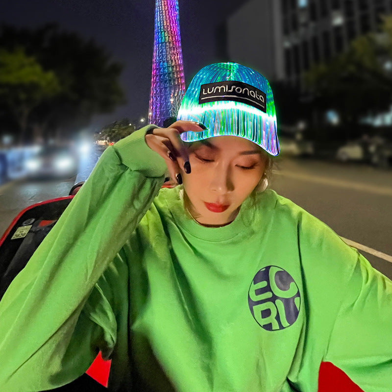 LED Luminous Peaked  Cap