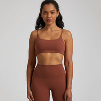 Quick-Dry Stretch Workout Bra Top