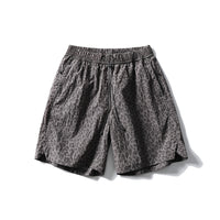 Summer Loose Leopard Print Shorts