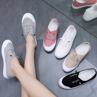 Versatile Flat-soled Canvas Shoes