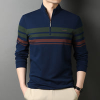 Cotton Stand Collar Long Sleeves