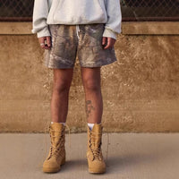 Harajuku Tree Branch Camo-Print Shorts