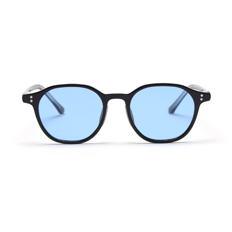 Comfortable Small Round Frame Polarized Sunglasses