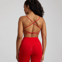 Quick-Dry Stretch Workout Bra Top
