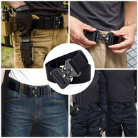 Stylish Adjustable Belt With Metal Buckle