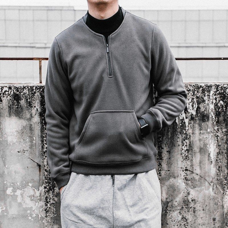 Polar Fleece Trend Long-sleeved Blouse Jacket