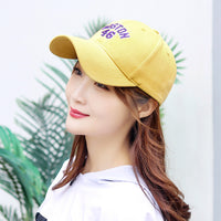 Casual Washed Cotton Fabric Sun Cap