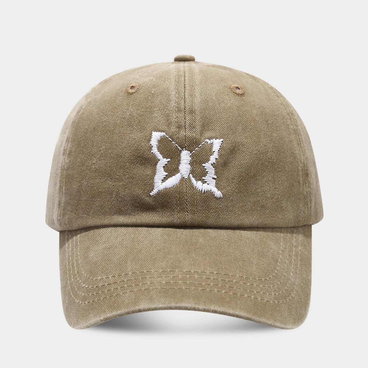 Soft Top Casual Peaked Cap