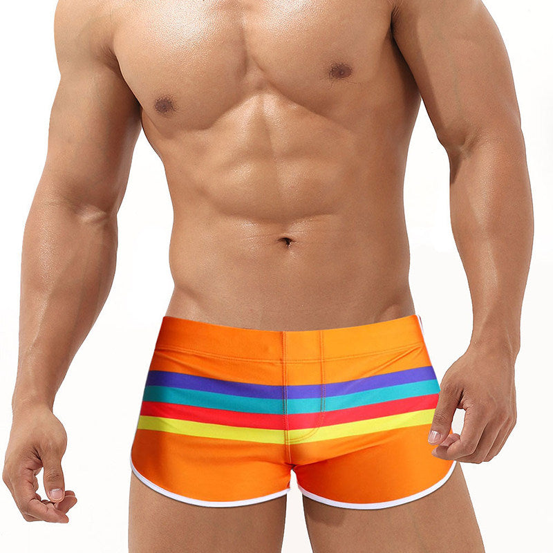 Striped Minimalist-style Boxer