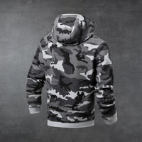 Mens Stylish Thicker Casual Camo Hoodie